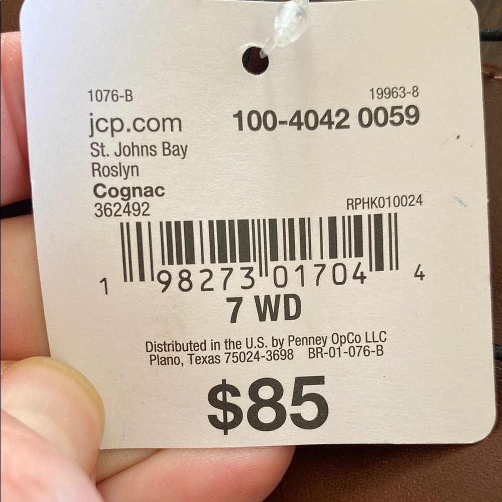 NWT Elegant Brown Leather Knee-High Boots - Picture 2 of 6